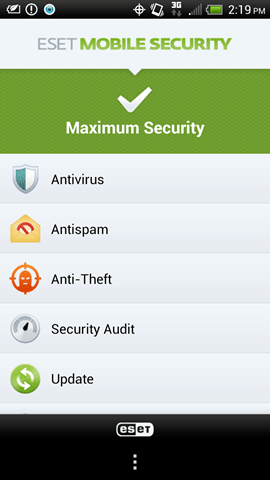 ESET Mobile Security, Anti-Theft